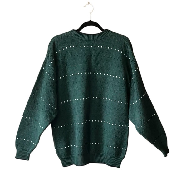 Vintage Warren Scott Preppy Crew Neck Mens Sweater. SZ. M - Picture 2 of 4